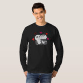 Panda Hart Dierentuin Dier Beer Dier T-shirt (Voorkant volledig)