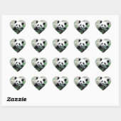 Panda Hart Sticker (Vel)
