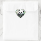 Panda Hart Sticker (Tas)