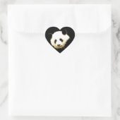 Panda Hart Sticker (Tas)