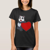 Panda Heart T-shirt (Voorkant)