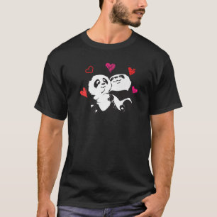 Panda Heart Zoo Animal Beer Animal 1 T-shirt