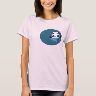 panda - herfsten omlaag t-shirt