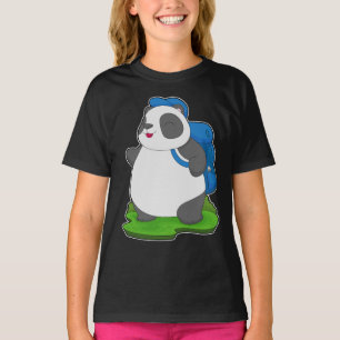 Panda Hiker Rugzak T-shirt