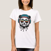 panda hiphop t-shirt (Voorkant)