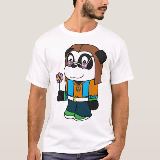 Panda - Hippie T-shirt