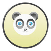 Panda Hockey Puck (Voorkant)