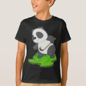 Panda Hockey stick T-shirt (Voorkant)