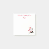 Panda Holiday Merry en Joy Post-it® Notes (Voorkant)