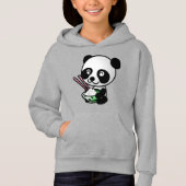 panda hoodie (Voorkant)
