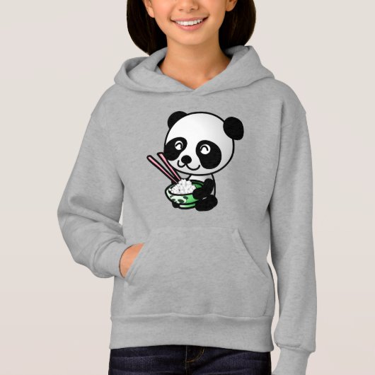 panda hoodie (Voorkant)