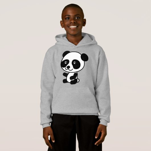Panda hoodies (Voorkant volledig)