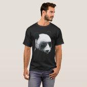 Panda Hoofd met Zonnebril Design T-shirt (Voorkant volledig)