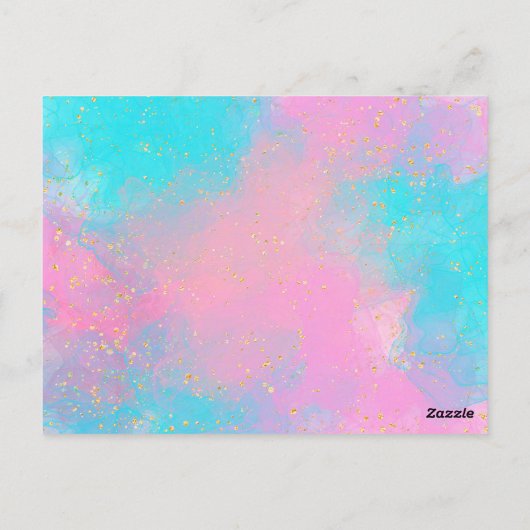 Panda houdt van hart briefkaart (Achterkant)