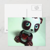 Panda Hug I Briefkaart (Voorkant / Achterkant)