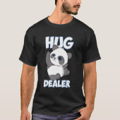 Panda Hugs Hug Dealer Panda T-shirt (Voorkant)