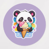 Panda Ice Bliss Labels (Design 2)