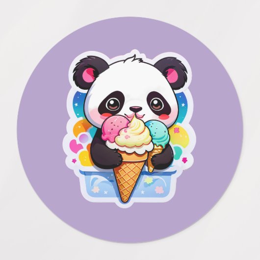 Panda Ice Bliss Labels (Design 2)