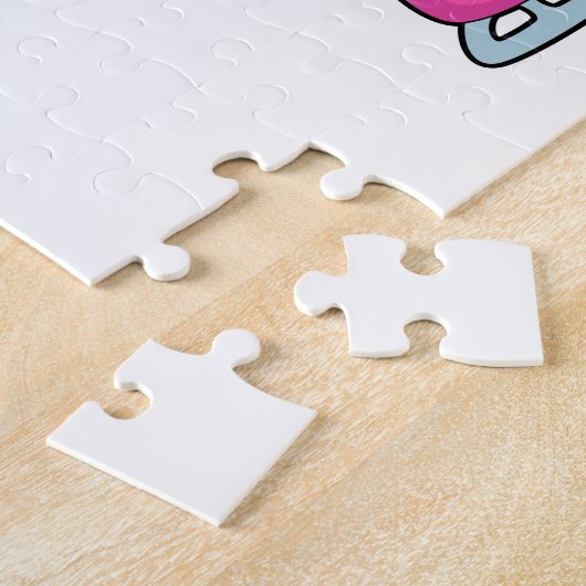 Panda Ice skating Ice schaatsen Legpuzzel (Zijkant)