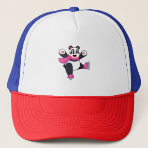 Panda Ice skating Ice schaatsen Trucker Pet