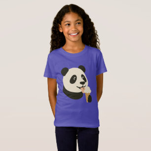 Panda Ijsje Kinder T-Shirt