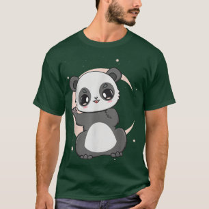 Panda ik ben hier voor de snacks Beer Envir T-shirt
