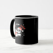 Panda Ik ben Sneeuwverkuffer Snowman Snow Pun Mok (Voorkant links)
