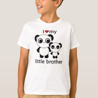 Panda - Ik hou van mijn kleine broer T-shirt