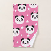 Panda Illustratie Bad Handdoek (Handdoek)