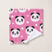 Panda Illustratie Bad Handdoek (Wasdoekje)