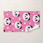 Panda Illustratie Bad Handdoek (Handdoek)
