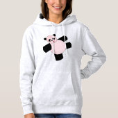 Panda illustratie ontwerp Hoodie (Voorkant)