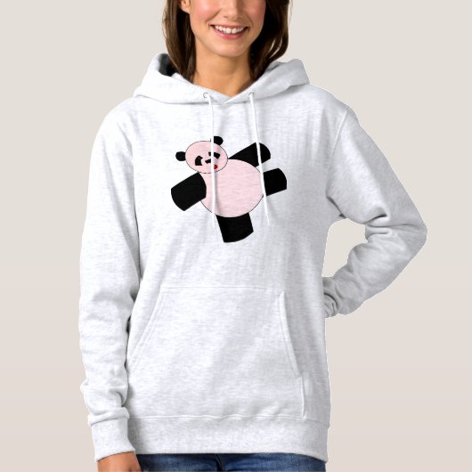 Panda illustratie ontwerp Hoodie (Voorkant)