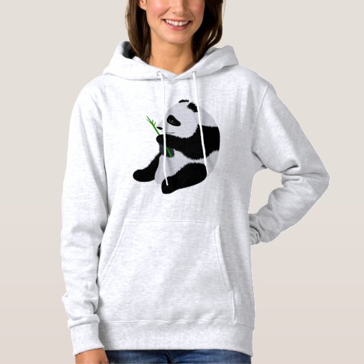Panda illustratie ontwerp Hoodie (Voorkant)