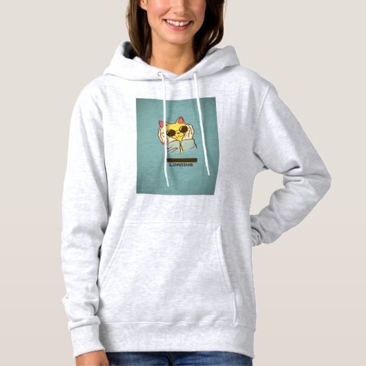 Panda illustratie ontwerp Hoodie (Voorkant)