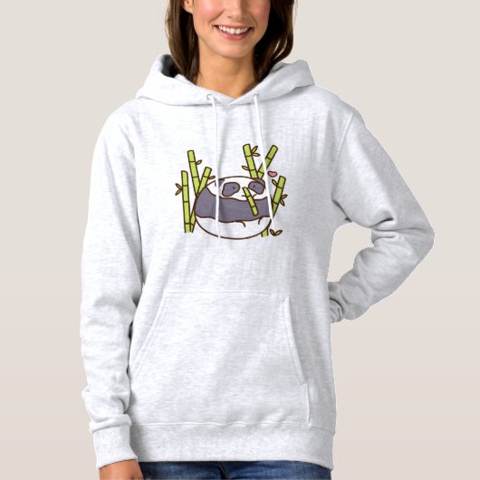 Panda illustratie ontwerp Hoodie (Voorkant)