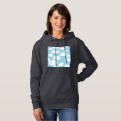 Panda illustratie ontwerp Hoodie (Voorkant volledig)