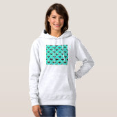 Panda illustratie ontwerp Hoodie (Voorkant volledig)