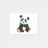 Panda illustratie ontwerp post-it® notes (Voorkant)