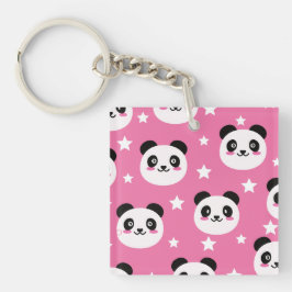 Panda Illustratie Sleutelhanger
