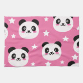 Panda Illustratie Theedoek (Horizontaal)