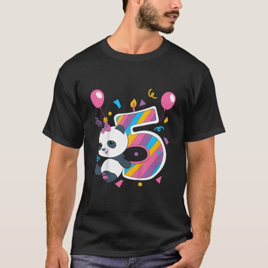 Panda I'M 5 Py T-shirt (Voorkant)