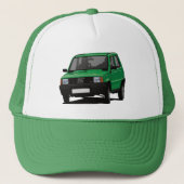 Panda in 18 kleurenopties trucker pet (Voorkant)