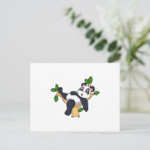 Panda in Boom Briefkaart (Staand voorkant)