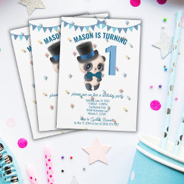 Panda in de hoogste stand - Aangepersonaliseerde v Kaart