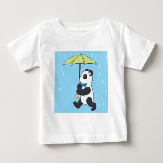 Panda in de regen (Voorkant)