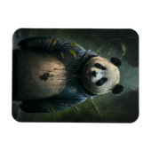 Panda in de Regen Magneet (Horizontaal)