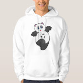 Panda in de sport hoodie (Voorkant)
