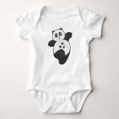 Panda in de sport romper (Voorkant)