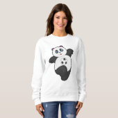 Panda in de sport trui (Voorkant volledig)